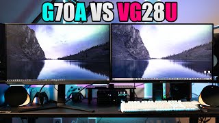 SAMSUNG G7 G70A VS ASUS VG28U | WHICH SHOULD YOU BUY?