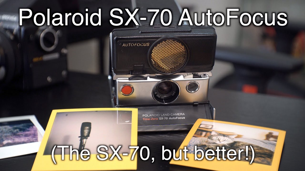 Polaroid SX-70 AutoFocus SE整備品・完全動作品-