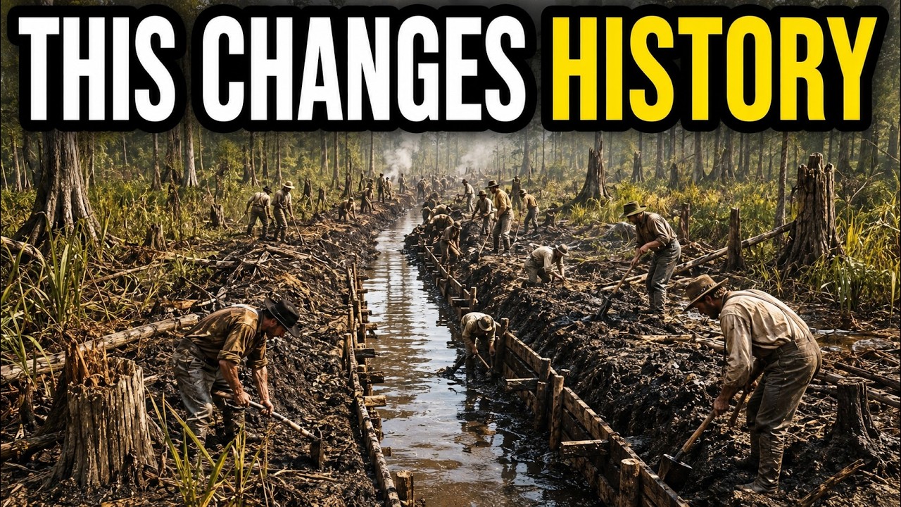 How America Cut a Canal Through the Great Dismal Swamp by Hand