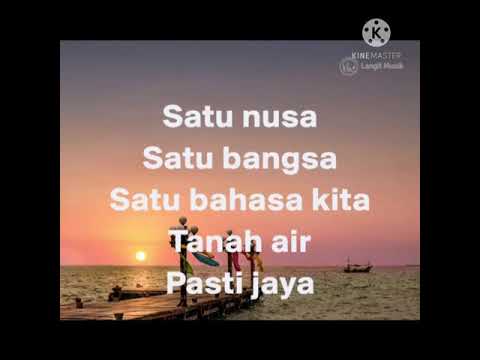 TUGAS PPKN LAGU SATU NUSA SATU BANGSA