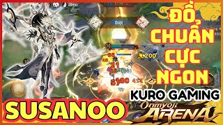 Onmyoji Arena | Susanoo | Giải Thích Chiêu Thức Và Hướng Dẫn Lên Đồ Chuẩn | Season 24