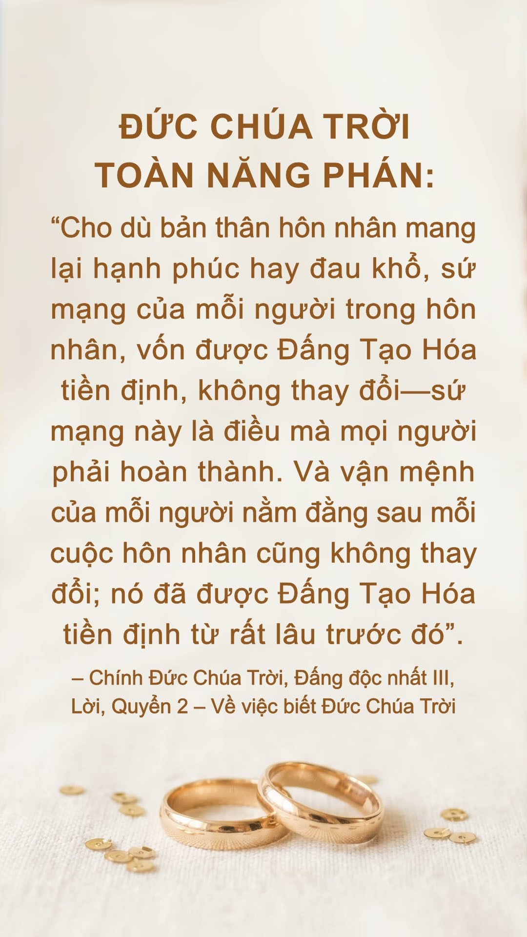 Đừng bỏ lỡ lời Đức Chúa Trời phán với chúng ta