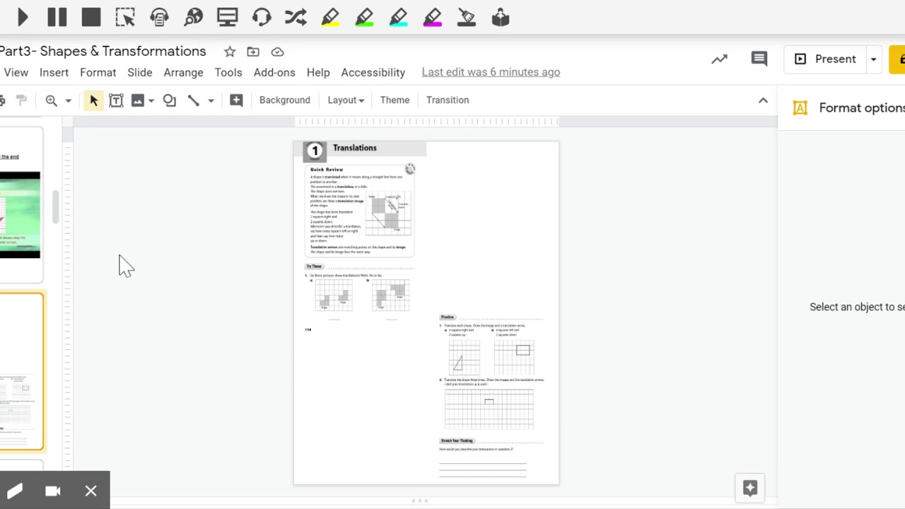 Part1_ May26- Part3- Shapes & Transformations - Google Slides - YouTube