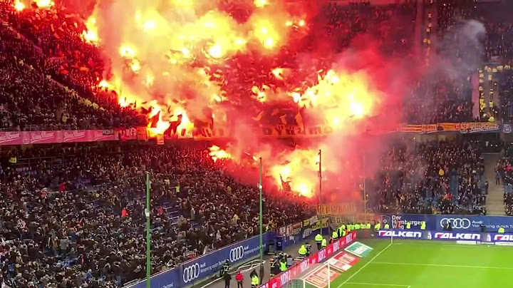 8.000 Dynamo Dresden fans away at Hamburger SV tonight! Bundesliga 2