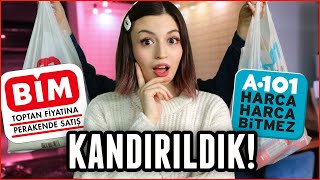 BİM VE A101 BİZİ KANDIRIYOR MU?😱