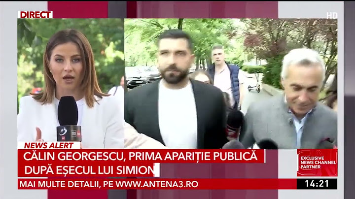 Călin Georgescu, prima apariție publică după eșecul lui Simion