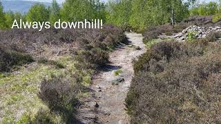 SAC Trail Handicap - Monument to the finish