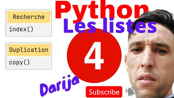 #11 (darija) PYTHON : Listes imbriquées Listes 2D  ( recherche )