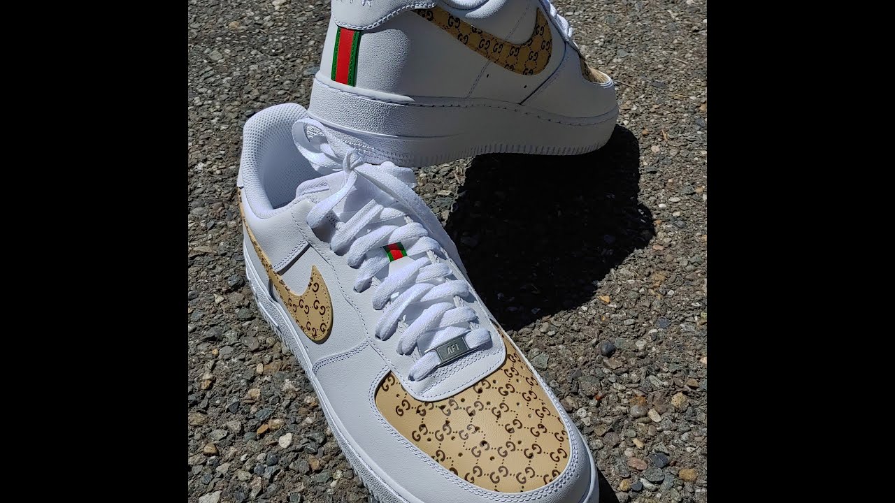 DIY: GUCCI, LOUIS VUITTON, BAPE YOUR SHOES USING A