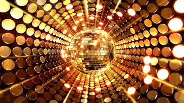 Gold Disco Ball Background | Motion Graphics - Videohive template