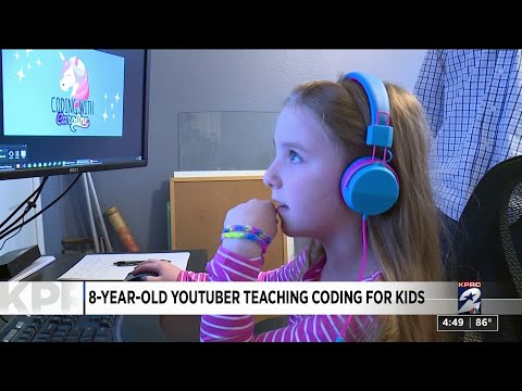 8-year-old starts Youtube