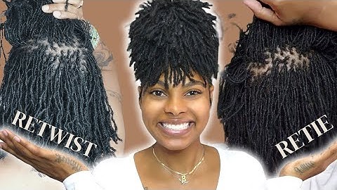 RETWIST VS RETIE | AM I GOING BACK to INTERLOCKING | WHAT I LIKE BEST ABOUT BOTH | DIY MICROLOCS