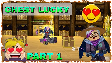 How To Get Item Lucky Chest In Blockman Go Skyblock Part 1#