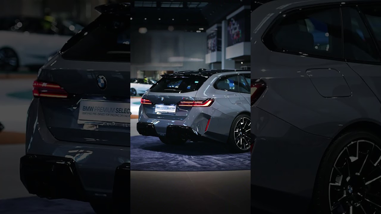 سيارة BMW M5 الهجينة ذات محرك V8 مذهلة للغاية!