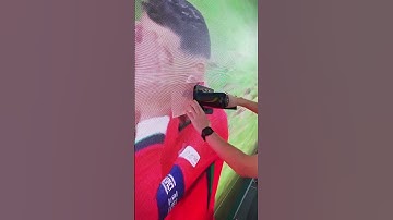 Let me ask him why he is crying #ledscreen #eagerled#ronaldo