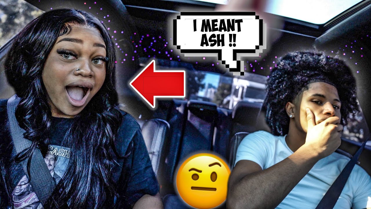 CALLING MY EX ANOTHER GIRLS NAME *BAD IDEA*