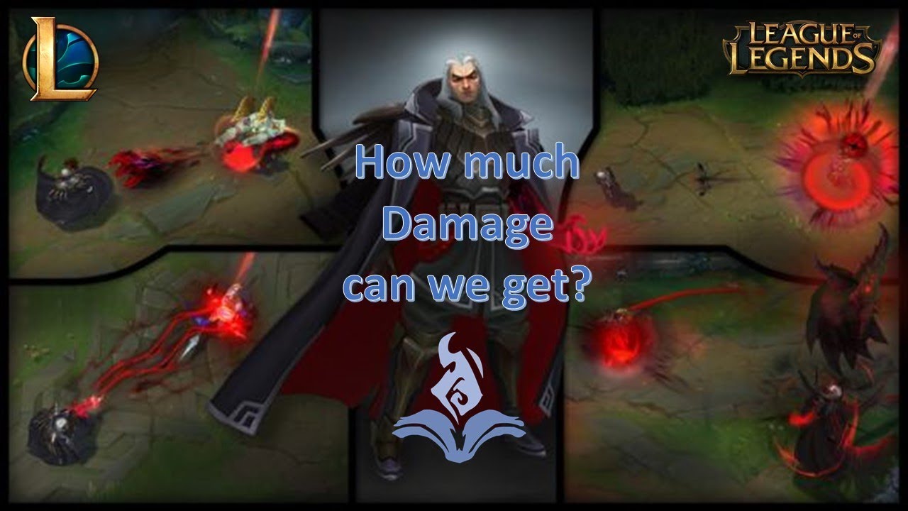 Swain R Ability Looong Swain Reworked Ability Gameplay | How much damage can he do ...