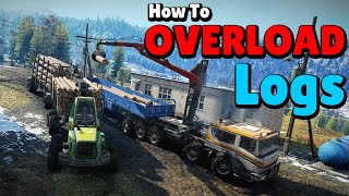 How to Overload Logs In Snowrunner | Logging Guide