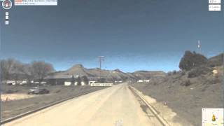 Object in the sky above Dulce, NM. (Google Maps)