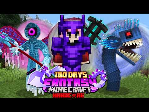 Kresh Sinh Tồn 100 Ngày Minecraft FANTASY Siêu Khó !!