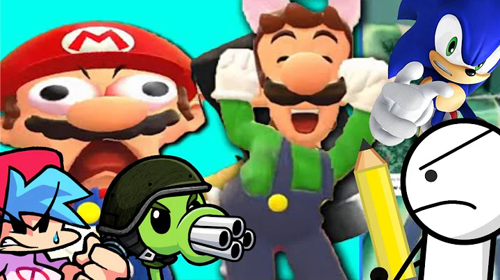 Fandom & My OCS React to Mario Reacts to Funny Tiktoks 2 Feat. Luigi