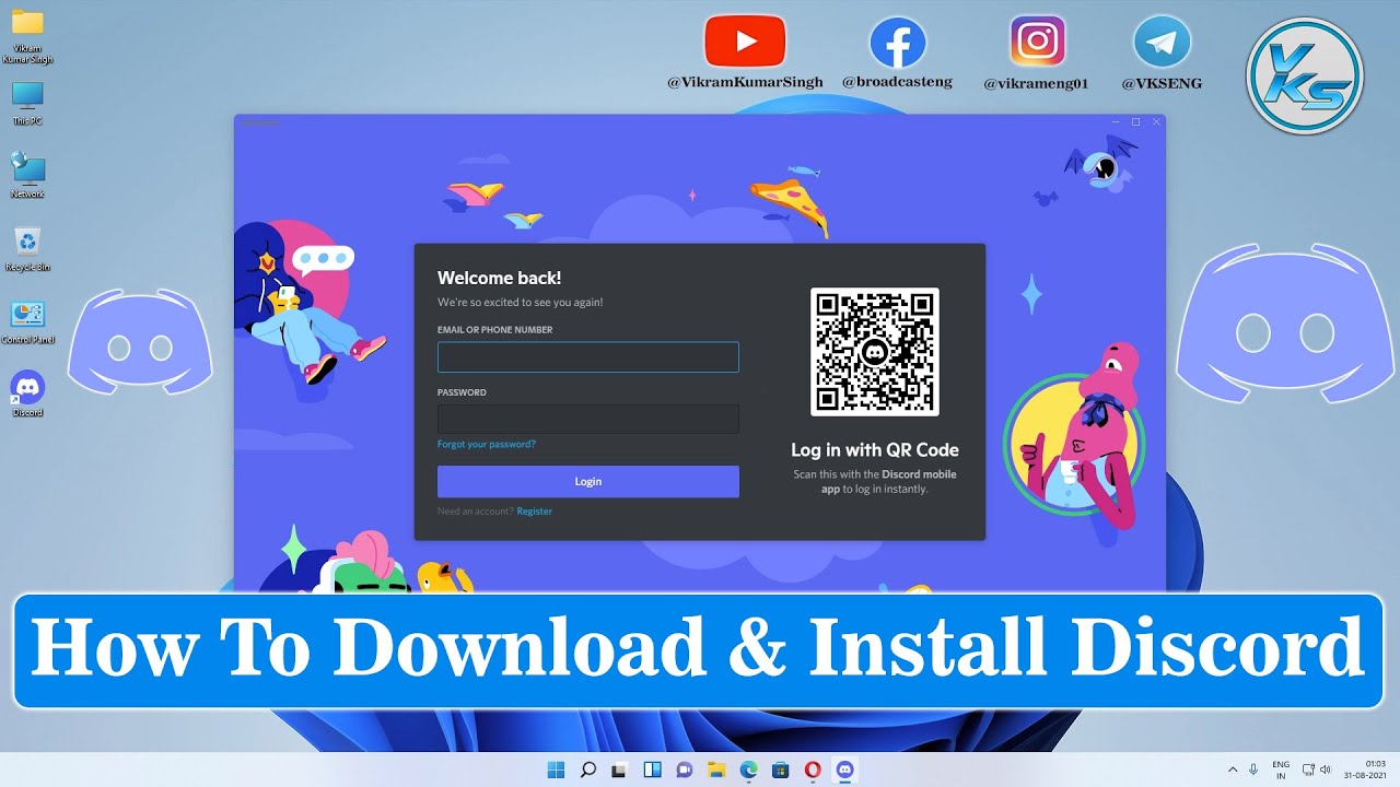 How To Download And Install Discord in Windows 11/10 | Windows 11/10 Me ...