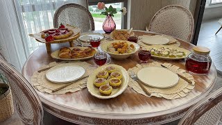 Afternoon Tea Recipes/ 6 TYPES 5 Tea MENU / Tea Party Treats/ Guest Menu