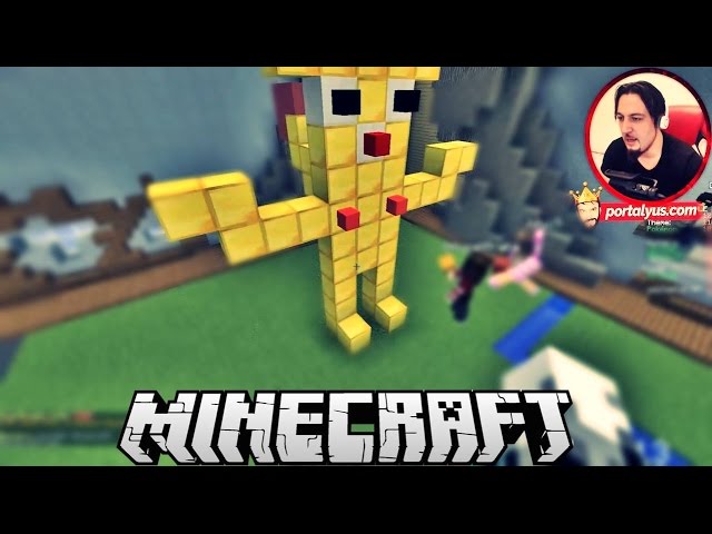 BU NASIL POKEMON? | MİNECRAFT BUİLD BATTLE | Bölüm 4 class=