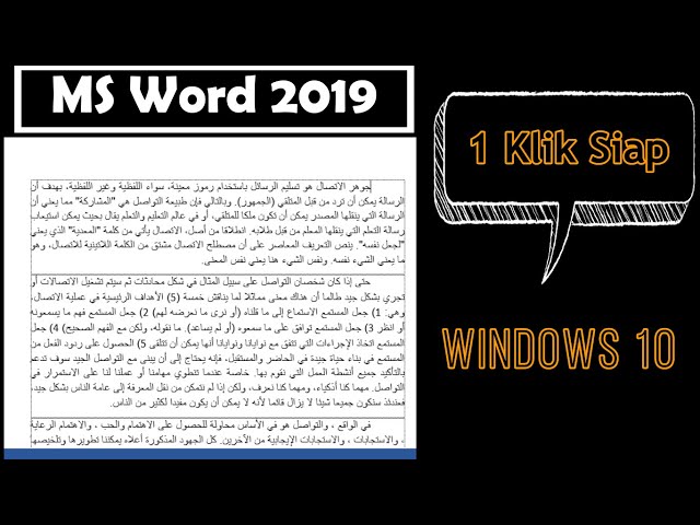Cara translate dokumen bahasa Indonesia ke bahasa Arab #Windows 10 class=