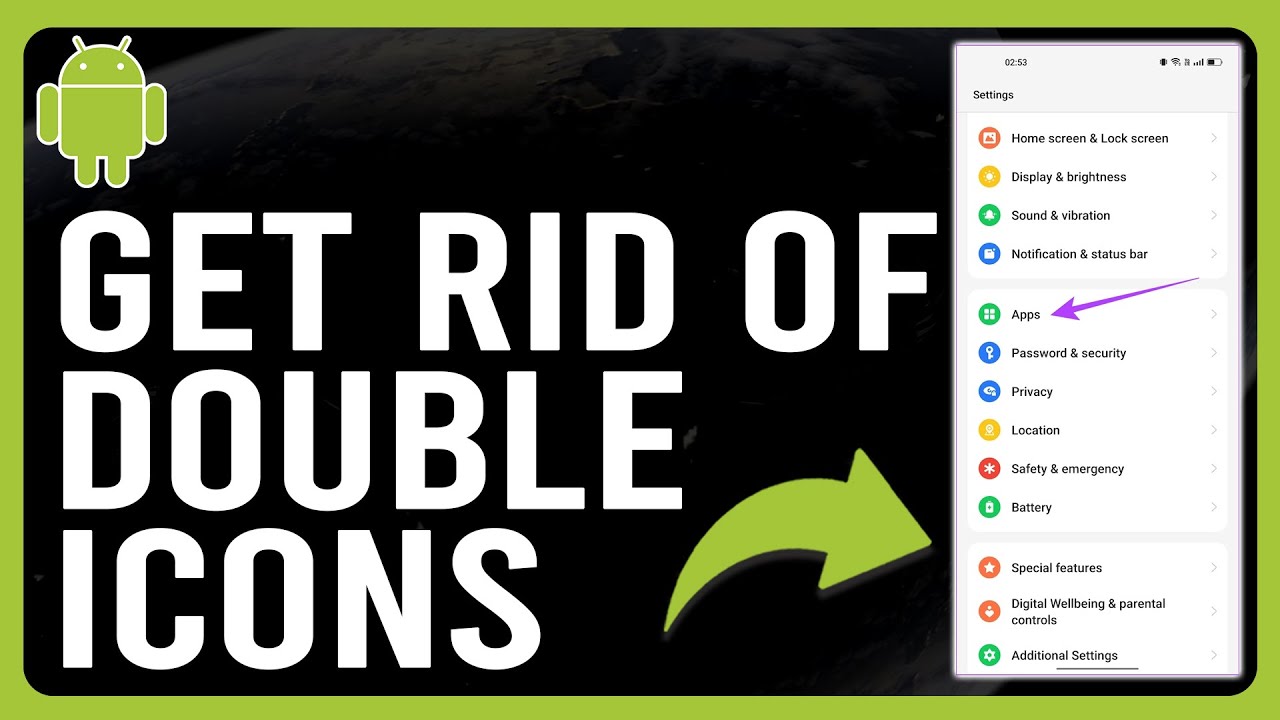 How To Get Rid Of Double Icons On Android Best Way To Remove Duplicate
