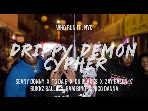 Drippy Demon Cypher - ( WhoRunItNYC Performance )