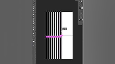 How To Create Stripe Background In Adobe Photoshop | Shorts