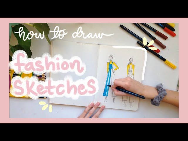 How to Draw Fashion Sketches: 15 Steps (with Pictures) - wikiHow