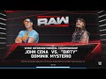 John Cena vs Dominik Mysterio Intercontinental Title Match