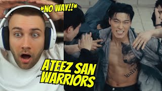 im FREAKING OUT!! ATEEZ 'Imagine Dragons - Warriors' Performance Video - REACTION