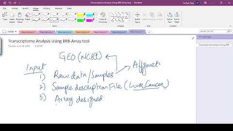 BRB Array Tool - Gene expression analysis (Part 1)
