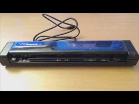 Visioneer RoadWarrior Lite Portable Scanner Review S8X1100