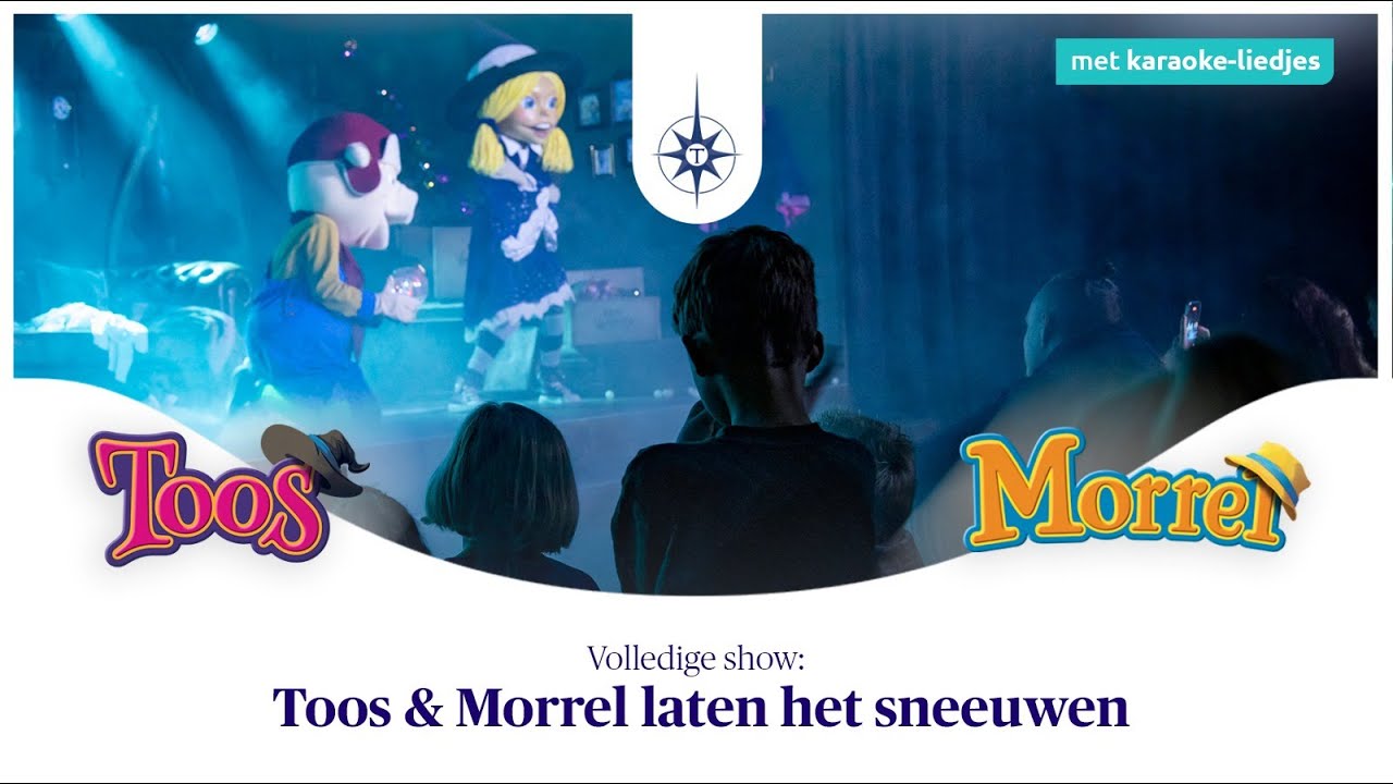 Volledige show: Toos & Morrel laten het sneeuwen ❄️ | Attractiepark Toverland