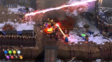 Magicka - Part 10 - Four Player Fondue with Samurai Rabbit, Dready and Iya Ilene