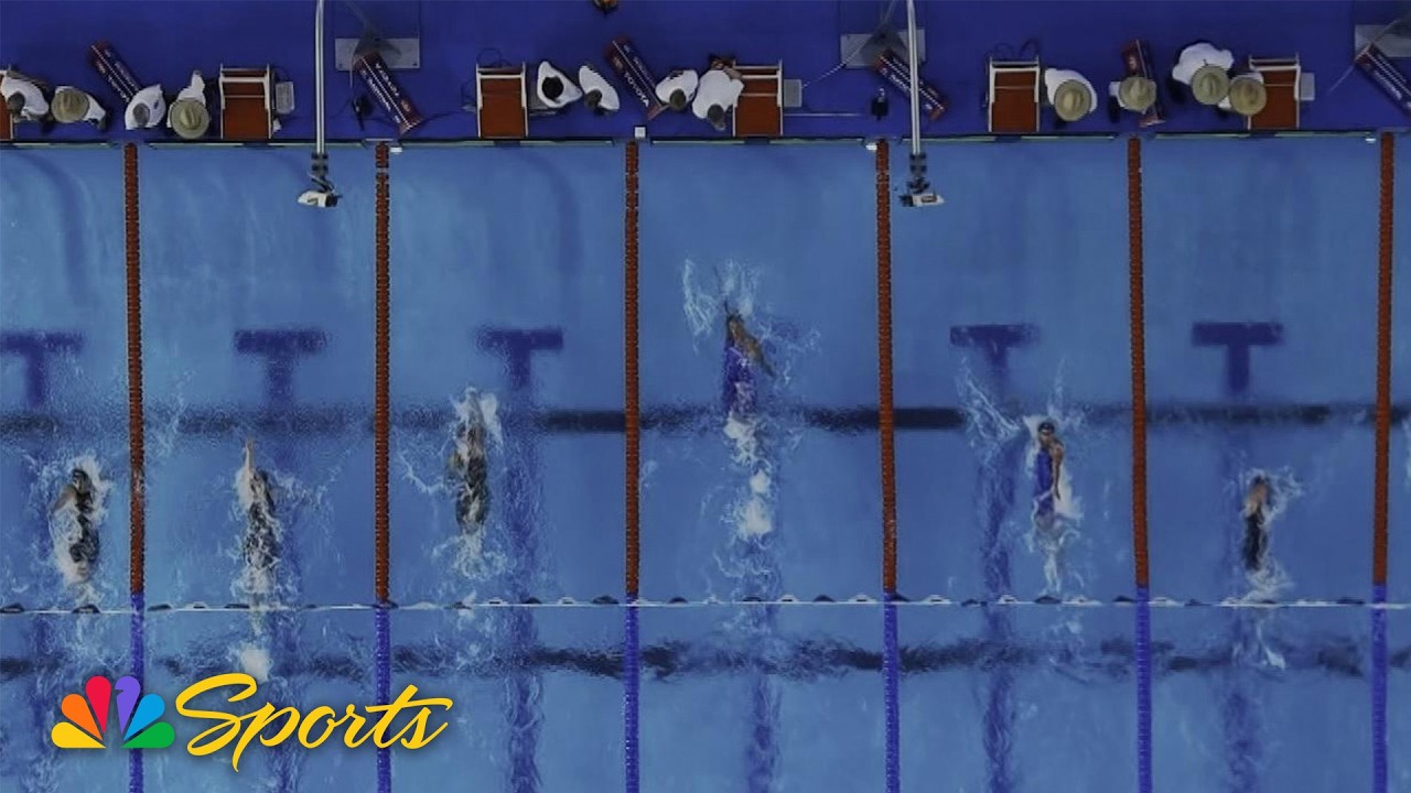 Isabelle Stadden steals spotlight again with lifetime best in women's 50m backstroke | NBC Sports