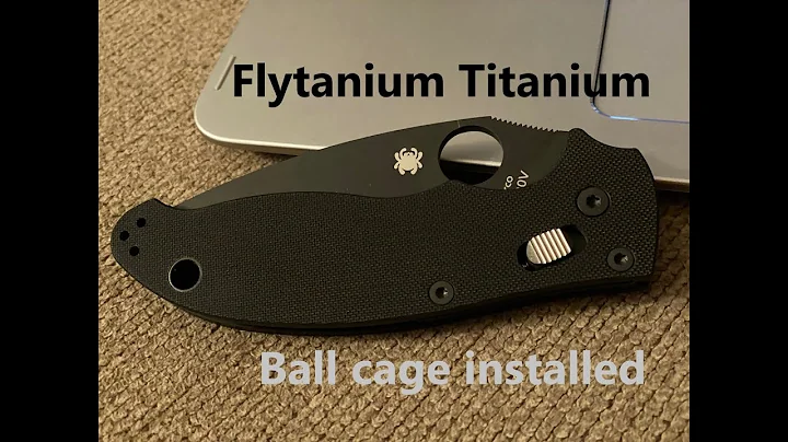 Manix 2 Flytanium lock bar replacement