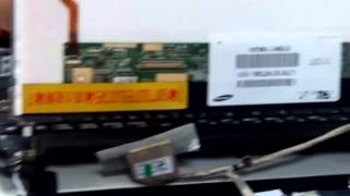 How to replace laptop screen eM350 NAV51