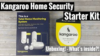 Kangaroo Security System Unboxing! (Starter Kit)