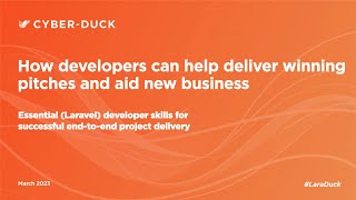 Celebrity How developers can help deliver winning pitches and aid new business Profile