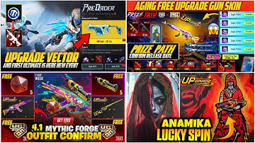 4.1 NEXT PRIZE PATH FULL LOOK😍| 4.1 NEW PRE-ODER EVENT🥶|NEXT CYBER WEEK EVENT🔥NEW ANAMIKA SPIN👻PUBGM