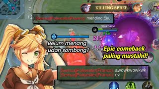 Akibat Belum menang tapi udah sombong! awal boleh cupu tapi tidak dengan late game :)