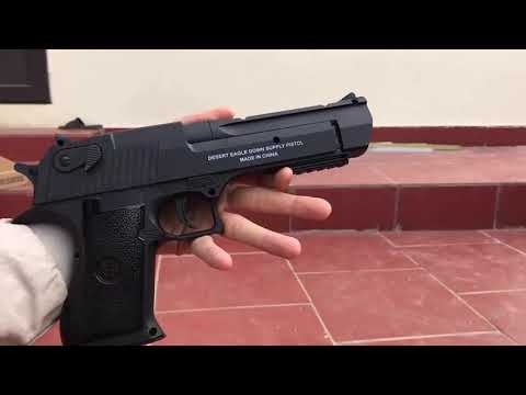 Video Súng Lục Bắn Đạn Thạch Hạt Desert Eagle Liên Thanh Sử... - youtube