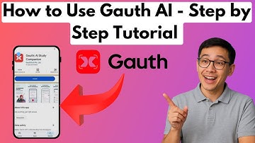 Hoe Gauth AI te gebruiken - Stapsgewijze handleiding