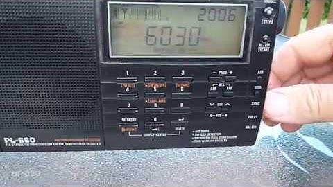 TECSUN PL660  on CB, shortwave, HAM SSB( 40 meter) , AM, FM  AIR band