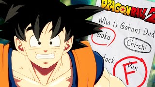 I Took a Dragonball Z Quiz... ( I Failed )